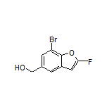 (7-Bromo-2-fluorobenzofuran-5-yl)methanol