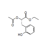 Ethyl (S)-2-Acetoxy-3-(2-hydroxyphenyl)propanoate