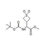Methyl 2-(Boc-amino)-2-(1,1-dioxido-3-thietanyl)acetate