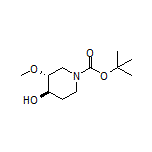 (3R,4R)-1-Boc-4-hydroxy-3-methoxypiperidine