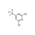 2,4-Dichloro-6-(1,1-difluoroethyl)pyrimidine