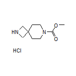 Methyl 2,7-Diazaspiro[3.5]nonane-7-carboxylate Hydrochloride