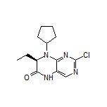 (R)-2-Chloro-8-cyclopentyl-7-ethyl-7,8-dihydropteridin-6(5H)-one