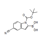 1-Boc-5-cyanoindole-2-boronic Acid