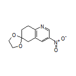 3’-Nitro-7’,8’-dihydro-5’H-spiro[[1,3]dioxolane-2,6’-quinoline]