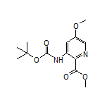 Methyl 3-(Boc-amino)-5-methoxypyridine-2-carboxylate