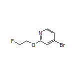 4-Bromo-2-(2-fluoroethoxy)pyridine