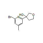 3-(6-Bromo-4-methylpyridin-2-yl)tetrahydrofuran-3-ol