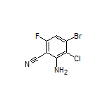 2-Amino-4-bromo-3-chloro-6-fluorobenzonitrile