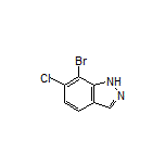 7-Bromo-6-chloro-1H-indazole