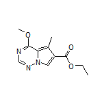 Ethyl 4-Methoxy-5-methylpyrrolo[2,1-f][1,2,4]triazine-6-carboxylate