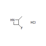 3-Fluoro-2-methylazetidine Hydrochloride