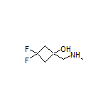3,3-Difluoro-1-[(methylamino)methyl]cyclobutanol
