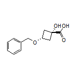 cis-3-(Benzyloxy)-1-hydroxycyclobutanecarboxylic Acid