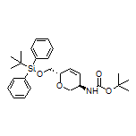 (3R,6S)-N-Boc-6-[[(tert-butyldiphenylsilyl)oxy]methyl]-3,6-dihydro-2H-pyran-3-amine