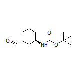 (1R,3R)-3-(Boc-amino)cyclohexanecarbaldehyde