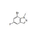 7-Bromo-5-fluoro-1-methylindazole
