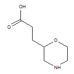 (S)-3-(Morpholin-2-yl)propanoic Acid Hydrochloride
