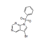 5-Bromo-7-(phenylsulfonyl)-7H-pyrrolo[2,3-d]pyrimidine