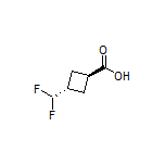 trans-3-(Difluoromethyl)cyclobutanecarboxylic Acid