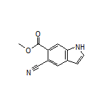 Methyl 5-Cyano-1H-indole-6-carboxylate