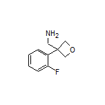 [3-(2-Fluorophenyl)oxetan-3-yl]methanamine
