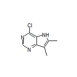4-Chloro-6,7-dimethyl-5H-pyrrolo[3,2-d]pyrimidine
