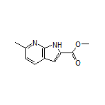 Methyl 6-Methyl-7-azaindole-2-carboxylate
