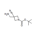 1-Boc-3-(aminomethyl)-3-cyanoazetidine