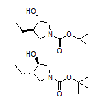 trans-1-Boc-3-ethyl-4-hydroxypyrrolidine