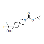 2-Boc-6-hydroxy-6-(trifluoromethyl)-2-azaspiro[3.3]heptane