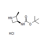 (2S,3S)-3-(Boc-amino)-2-methylazetidine Hydrochloride