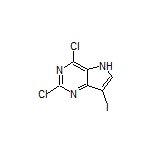 2,4-Dichloro-7-iodo-5H-pyrrolo[3,2-d]pyrimidine