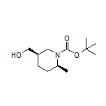 (2S,5R)-1-Boc-5-(hydroxymethyl)-2-methylpiperidine