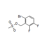 6-Bromo-2,3-difluorobenzyl Methanesulfonate