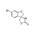 6-Bromo-2H-spiro[benzofuran-3,4’-oxazolidin]-2’-one