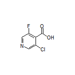 3-Chloro-5-fluoroisonicotinic Acid