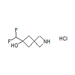 6-(Difluoromethyl)-2-azaspiro[3.3]heptan-6-ol Hydrochloride