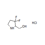 (3,3-Difluoropyrrolidin-2-yl)methanol Hydrochloride