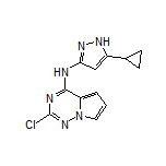 2-Chloro-N-(5-cyclopropyl-1H-pyrazol-3-yl)pyrrolo[2,1-f][1,2,4]triazin-4-amine