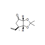 (3aR,6R,6aR)-2,2,6-Trimethyl-6-vinyldihydro-3aH-cyclopenta[d][1,3]dioxol-4(5H)-one