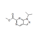 Methyl 1-Isopropyl-1H-pyrazolo[3,4-d]pyrimidine-6-carboxylate