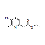Ethyl 2-(5-Chloro-6-methylpyridin-2-yl)acetate