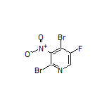 2,4-Dibromo-5-fluoro-3-nitropyridine