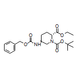 Ethyl (2R,5S)-1-Boc-5-(Cbz-amino)piperidine-2-carboxylate