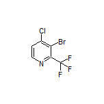 3-Bromo-4-chloro-2-(trifluoromethyl)pyridine