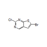 6-Bromo-2-chlorothieno[2,3-d]pyrimidine