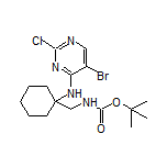 5-Bromo-2-chloro-N-[1-[(Boc-amino)methyl]cyclohexyl]pyrimidin-4-amine