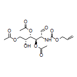 (2R,3S,4R,5R)-5-[[(Allyloxy)carbonyl]amino]-2-hydroxy-6-oxohexane-1,3,4-triyl Triacetate