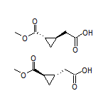 trans-2-(methoxycarbonyl)cyclopropylacetic Acid